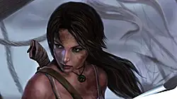 Плакат на стену - lara croft, tomb raider, art Плакат на стену - lara croft, tomb raider, art