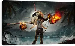 Постер на подрамнике - tomb raider, lara croft, art Постер на подрамнике - tomb raider, lara croft, art