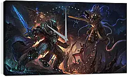 Часы картина - diablo, warcraft, starcraft Часы картина - diablo, warcraft, starcraft