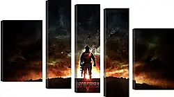 Модульная картина - battlefield 3, soldier, sunset Модульная картина - battlefield 3, soldier, sunset