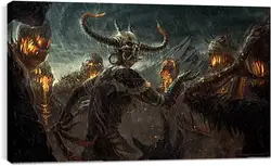 Постер на подрамнике - diablo iii, diablo, diablo 3 reaper of souls Постер на подрамнике - diablo iii, diablo, diablo 3 reaper of souls