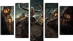Модульная картина - diablo iii, diablo, diablo 3 reaper of souls Модульная картина - diablo iii, diablo, diablo 3 reaper of souls