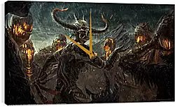 Часы картина - diablo iii, diablo, diablo 3 reaper of souls Часы картина - diablo iii, diablo, diablo 3 reaper of souls