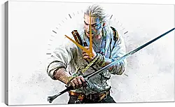 Часы картина - the witcher 3, wild hunt, characters Часы картина - the witcher 3, wild hunt, characters