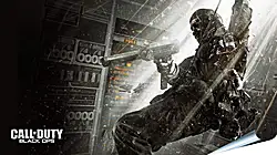Плакат на стену - call of duty black ops, soldier, gun Плакат на стену - call of duty black ops, soldier, gun