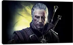 Постер на подрамнике - the witcher 3 wild hunt, the witcher, geralt Постер на подрамнике - the witcher 3 wild hunt, the witcher, geralt