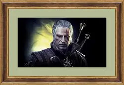 Картина в раме - the witcher 3 wild hunt, the witcher, geralt Картина в раме - the witcher 3 wild hunt, the witcher, geralt