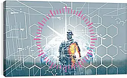 Часы картина - battlefield 3, soldier, graphics Часы картина - battlefield 3, soldier, graphics