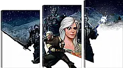 Модульная картина - the witcher 3, wild hunt, art Модульная картина - the witcher 3, wild hunt, art