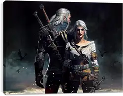 Постер на подрамнике - The Witcher 3: Wild Hunt Постер на подрамнике - The Witcher 3: Wild Hunt