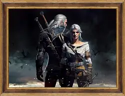 Картина в раме - The Witcher 3: Wild Hunt Картина в раме - The Witcher 3: Wild Hunt