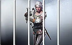 Модульная картина - The Witcher 3: Wild Hunt Модульная картина - The Witcher 3: Wild Hunt