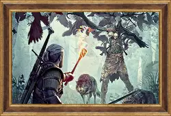 Картина в раме - The Witcher 3: Wild Hunt Картина в раме - The Witcher 3: Wild Hunt