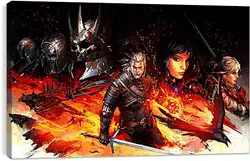Постер на подрамнике - The Witcher 3: Wild Hunt Постер на подрамнике - The Witcher 3: Wild Hunt