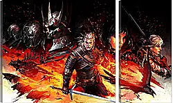 Модульная картина - The Witcher 3: Wild Hunt Модульная картина - The Witcher 3: Wild Hunt