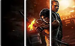Модульная картина - Tomb Raider Модульная картина - Tomb Raider