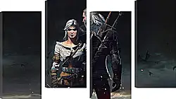 Модульная картина - The Witcher 3: Wild Hunt Модульная картина - The Witcher 3: Wild Hunt