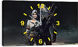 Часы картина - The Witcher 3: Wild Hunt Часы картина - The Witcher 3: Wild Hunt