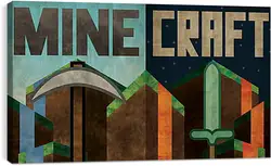 Постер на подрамнике - Minecraft Постер на подрамнике - Minecraft