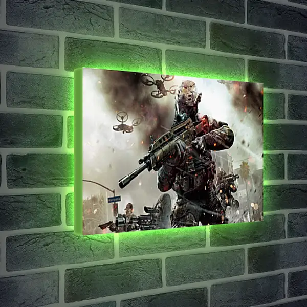 Лайтбокс световая панель - Call Of Duty: Black Ops II Лайтбокс световая панель - Call Of Duty: Black Ops II