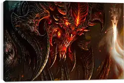 Постер на подрамнике - Diablo III Постер на подрамнике - Diablo III