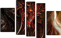Модульная картина - Diablo III Модульная картина - Diablo III