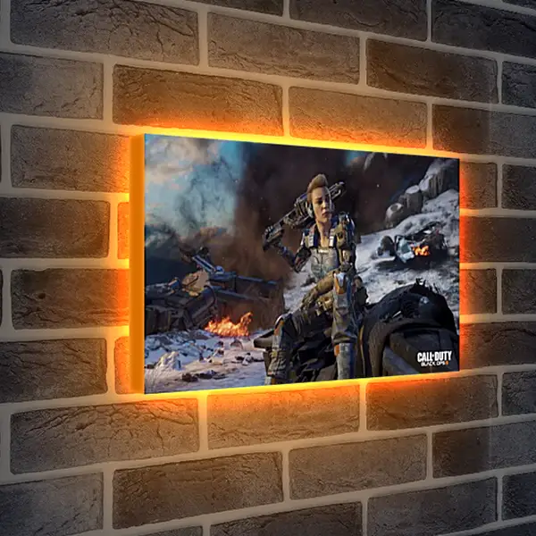 Лайтбокс световая панель - Call Of Duty: Black Ops III Лайтбокс световая панель - Call Of Duty: Black Ops III