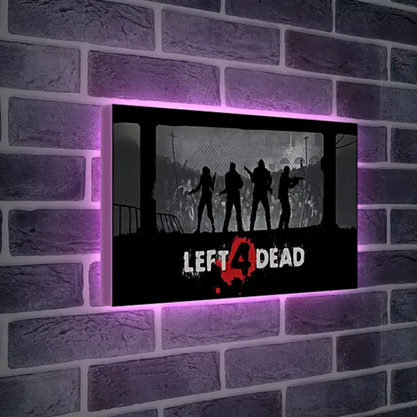 Лайтбокс световая панель - Left 4 Dead
Лайтбокс световая панель - Left 4 Dead