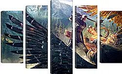 Модульная картина - The Witcher 3: Wild Hunt Модульная картина - The Witcher 3: Wild Hunt