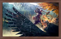 Картина в раме - The Witcher 3: Wild Hunt Картина в раме - The Witcher 3: Wild Hunt