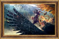 Картина в раме - The Witcher 3: Wild Hunt Картина в раме - The Witcher 3: Wild Hunt
