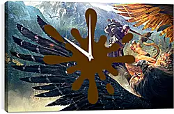 Часы картина - The Witcher 3: Wild Hunt Часы картина - The Witcher 3: Wild Hunt