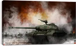 Постер на подрамнике - World Of Tanks Постер на подрамнике - World Of Tanks