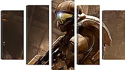 Модульная картина - Halo 5: Guardians Модульная картина - Halo 5: Guardians
