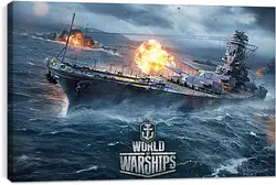 Постер на подрамнике - World Of Warships Постер на подрамнике - World Of Warships