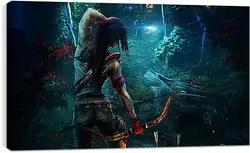 Постер на подрамнике - Tomb Raider (2013) Постер на подрамнике - Tomb Raider (2013)