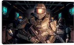 Постер на подрамнике - Halo Постер на подрамнике - Halo