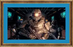 Картина в раме - Halo Картина в раме - Halo