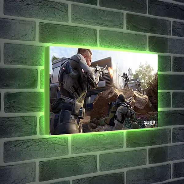 Лайтбокс световая панель - Call Of Duty: Black Ops III Лайтбокс световая панель - Call Of Duty: Black Ops III