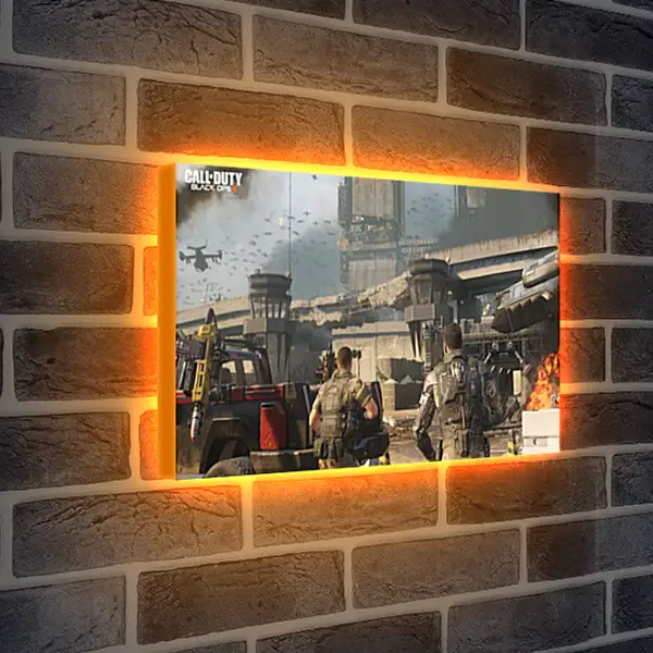 Лайтбокс световая панель - Call Of Duty: Black Ops III Лайтбокс световая панель - Call Of Duty: Black Ops III