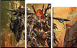 Модульная картина - Diablo III Модульная картина - Diablo III