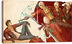 Часы картина - Devil May Cry Часы картина - Devil May Cry