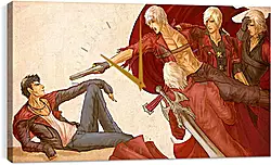 Часы картина - Devil May Cry Часы картина - Devil May Cry