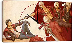 Часы картина - Devil May Cry Часы картина - Devil May Cry