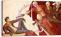 Часы картина - Devil May Cry Часы картина - Devil May Cry
