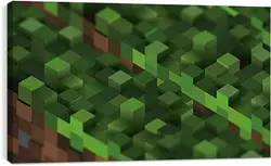 Постер на подрамнике - Minecraft Постер на подрамнике - Minecraft