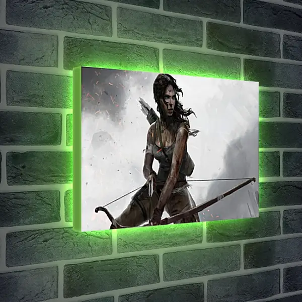 Лайтбокс световая панель - Tomb Raider Лайтбокс световая панель - Tomb Raider