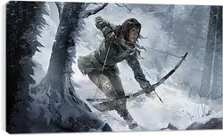 Постер на подрамнике - Tomb Raider Постер на подрамнике - Tomb Raider