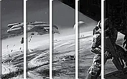 Модульная картина - Halo Модульная картина - Halo
