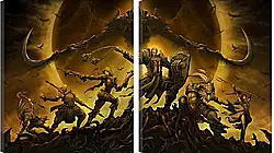 Модульная картина - Diablo III: Reaper Of Souls Модульная картина - Diablo III: Reaper Of Souls
